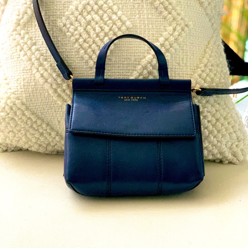 Tory Burch Small Leather Top Handle Bag